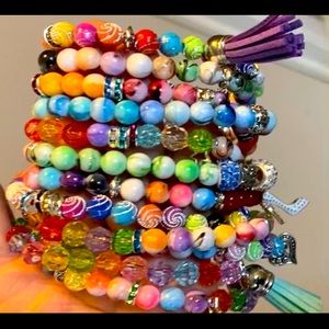 European beaded bracelets